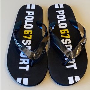 ⭐️NWOT⭐️-POLO SPORT FLIP FLOPS